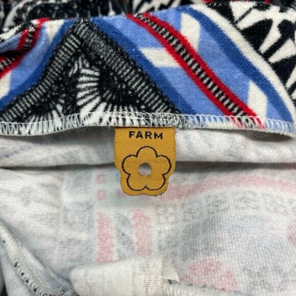 Farm Rio Corduroy Mini Dress Size Small Made In Brazil - Picture 5 of 7